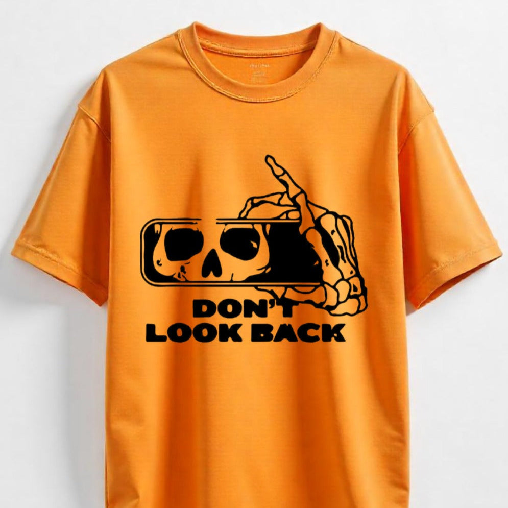 Urban Oversized T-Shirt | Bold 'Don't Look Back' Print