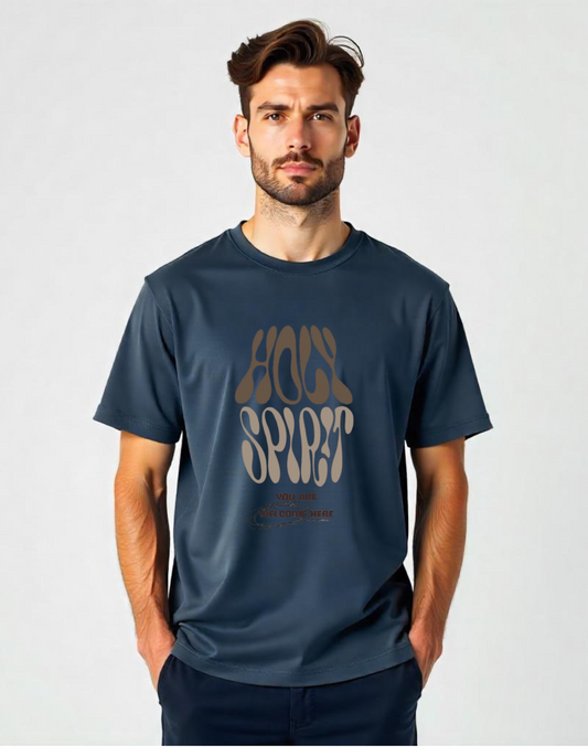 "HOLY SPIRIT" Oversized Graphic T-Shirt – Unisex Street Style |