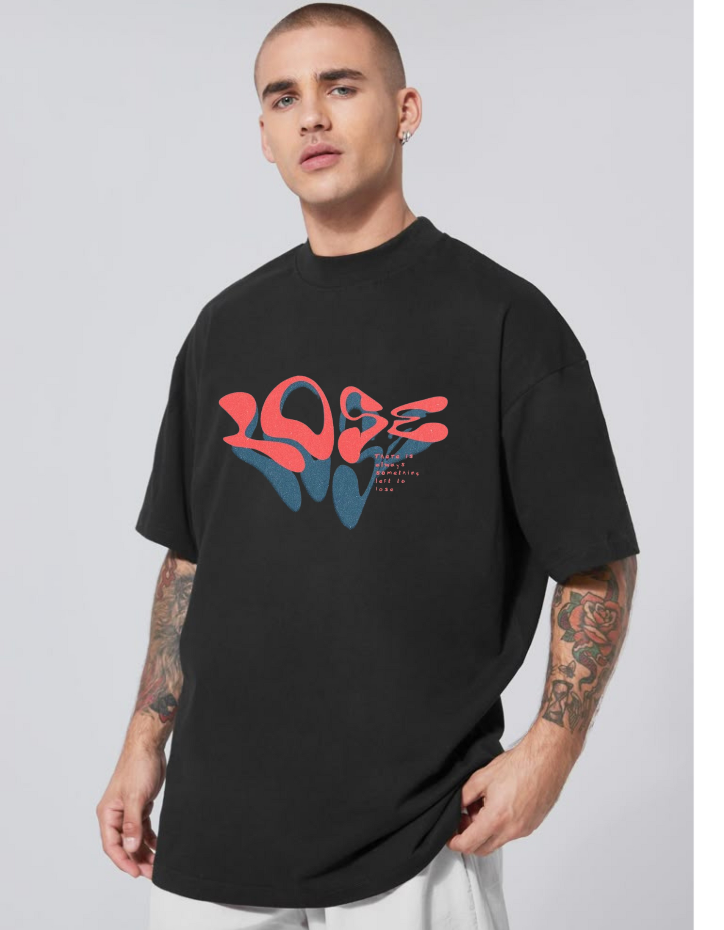 "LOSE" Graphic T-Shirt for Men – Veluxe Streetwear