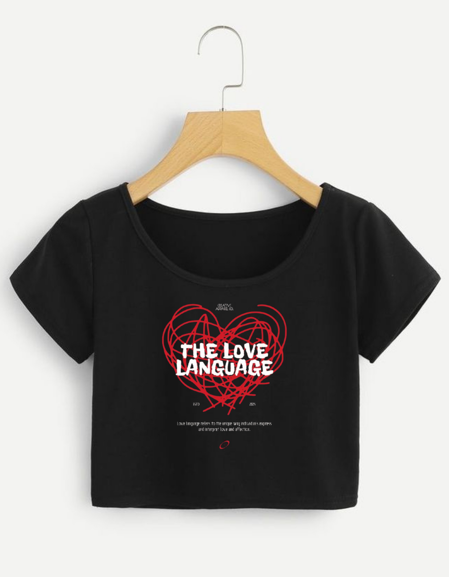 “Unbreakable Love” Crop Top – Wear Your Heart Out"