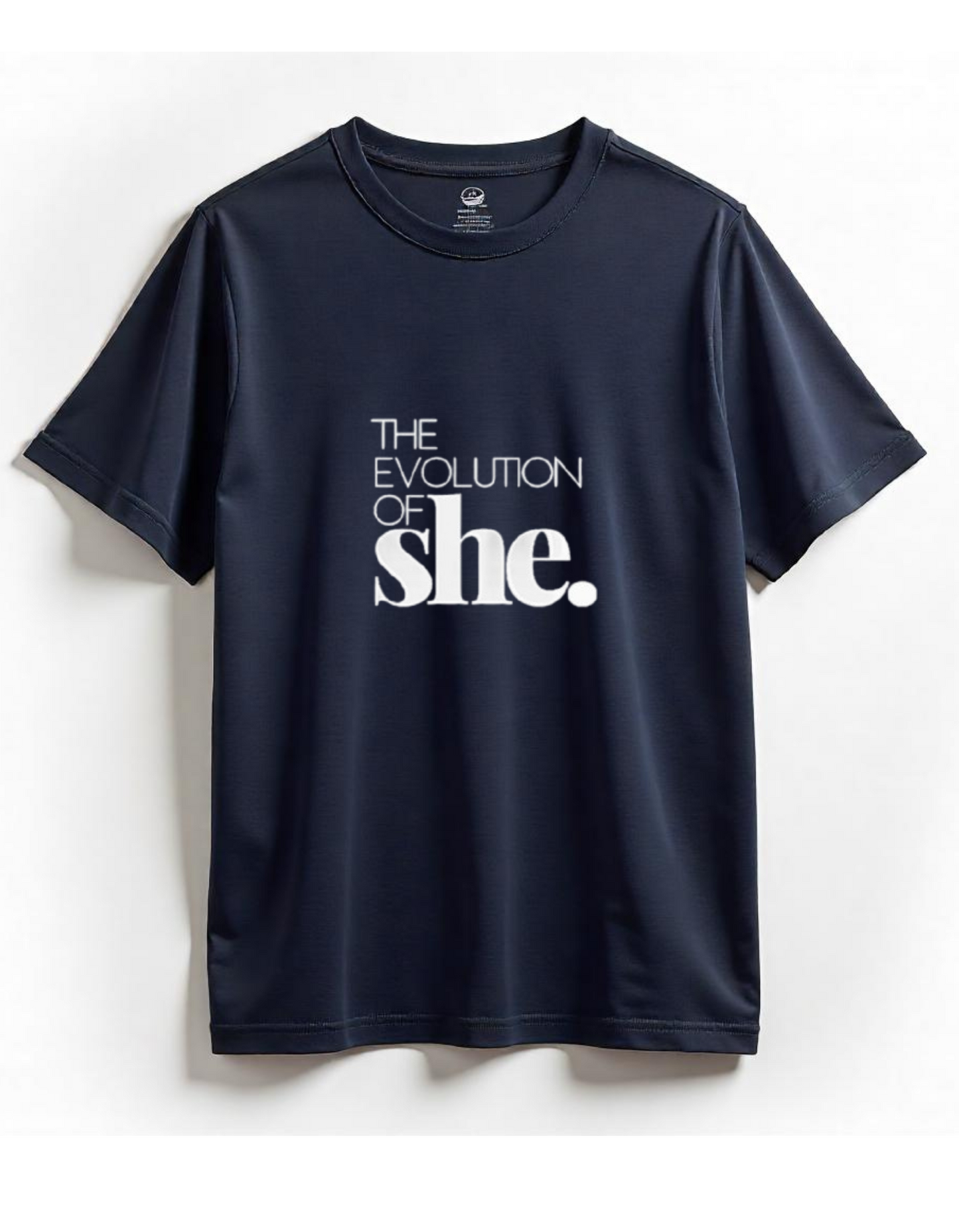THE EVOLUTION OF SHE — Unisex Short Sleeve T-Shirt