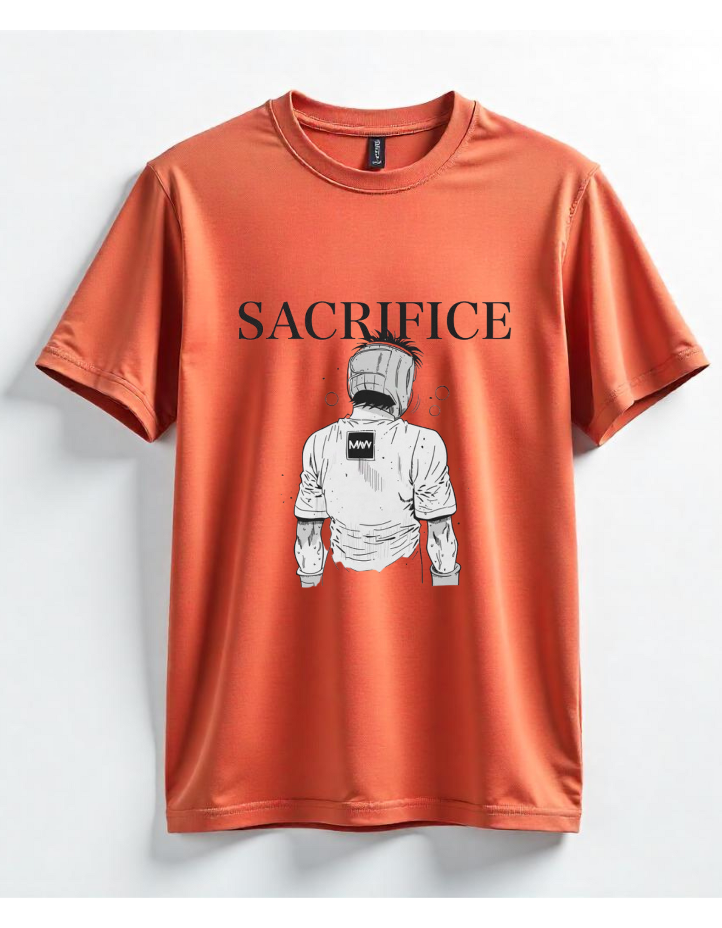 “Sacrifice” Oversized T-Shirt – Strength in Silence"