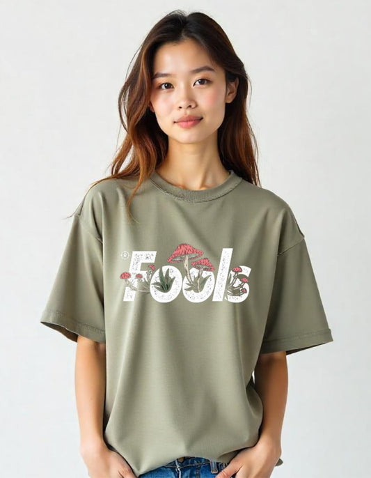 "Fools Club Women’s Oversized T-Shirt | Street Rebel Vibes"